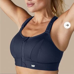 SHEFIT Ultimate Sports Bra High Impact Bold Navy Small